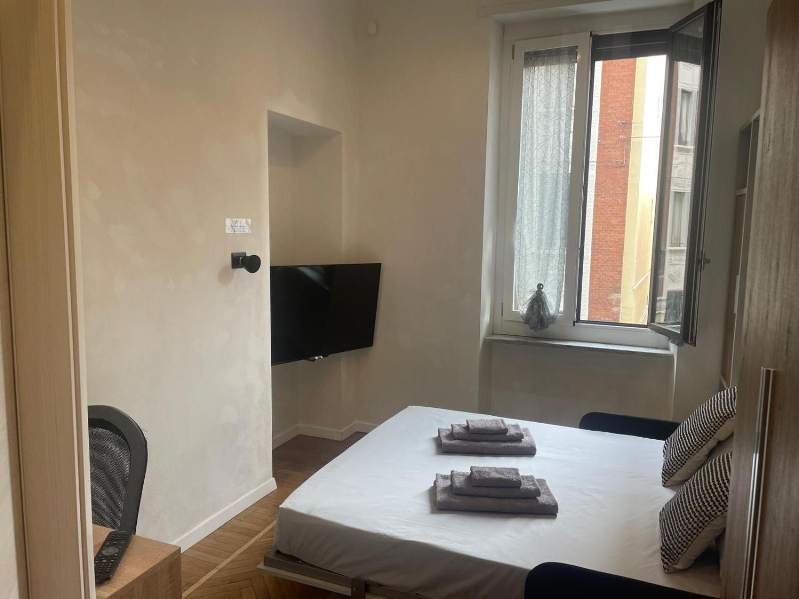 Drooms 4,0 Domotic Smart Self 24H,7 Vicino Treni Porta Susa E Centro Storico Turim Exterior foto